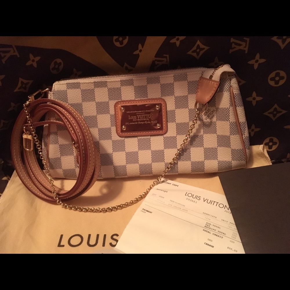💯 Authentic Louis Vuitton Eva style bag